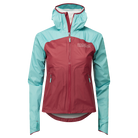 Women's Halo+ Jacket - Dark Red/Aqua - Rat Race Store