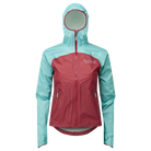 Women's Halo+ Jacket - Dark Red/Aqua - Rat Race Store