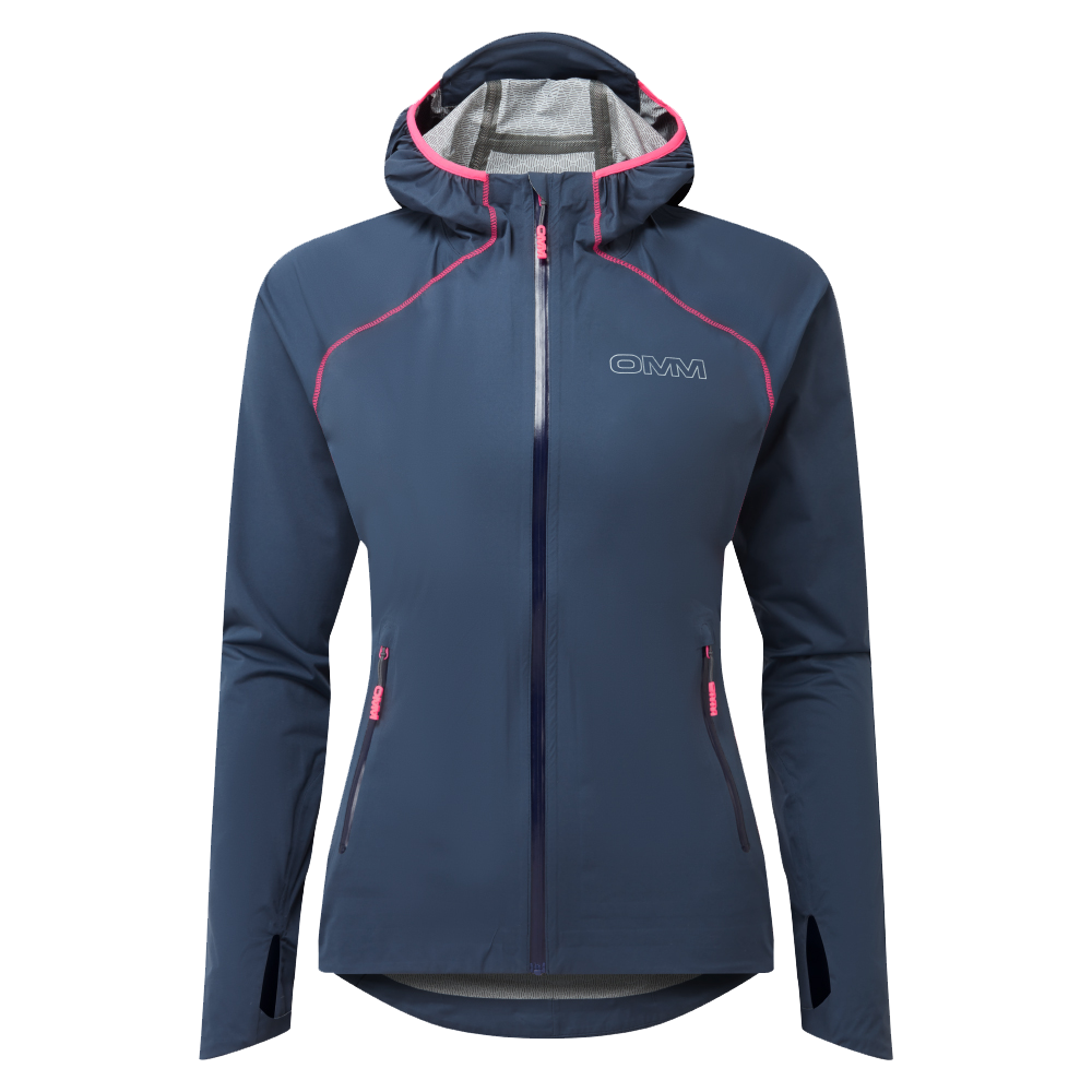 Women's Kamleika Jacket - Navy & Pink - Rat Race Store