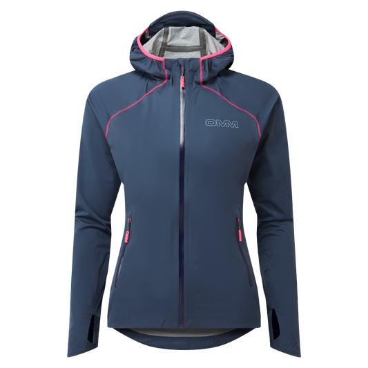 Women's Kamleika Jacket - Navy & Pink - Rat Race Store