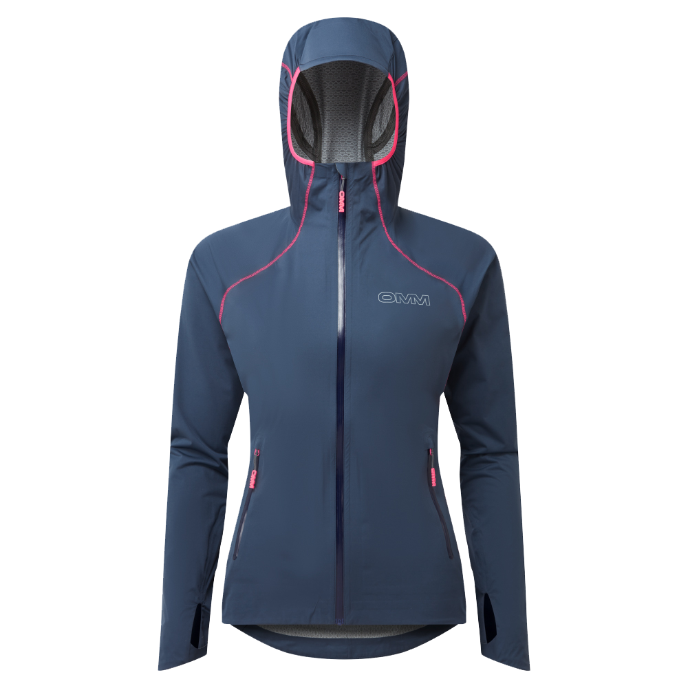 Women's Kamleika Jacket - Navy & Pink - Rat Race Store