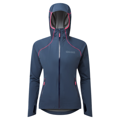 Women's Kamleika Jacket - Navy & Pink - Rat Race Store