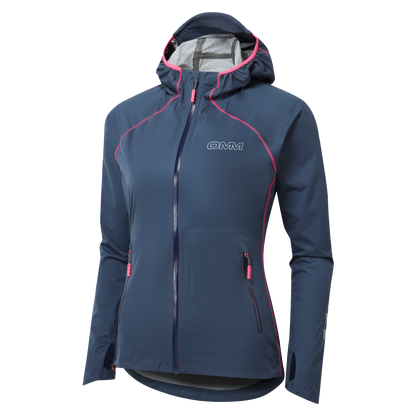 Women's Kamleika Jacket - Navy & Pink - Rat Race Store