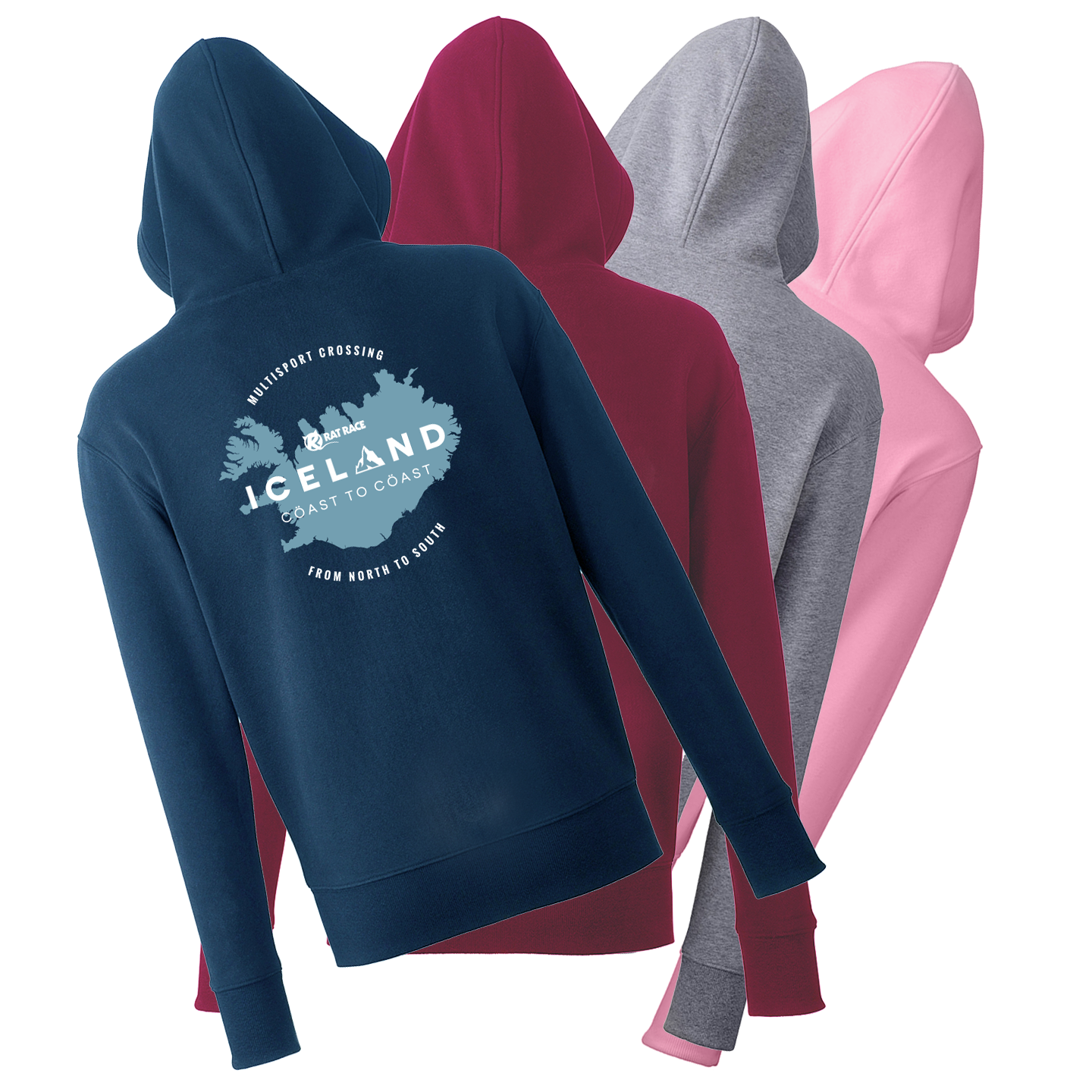 Iceland Coast to Coast Women's Organic Cotton Hoodie