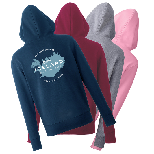 Iceland Coast to Coast Women's Organic Cotton Hoodie