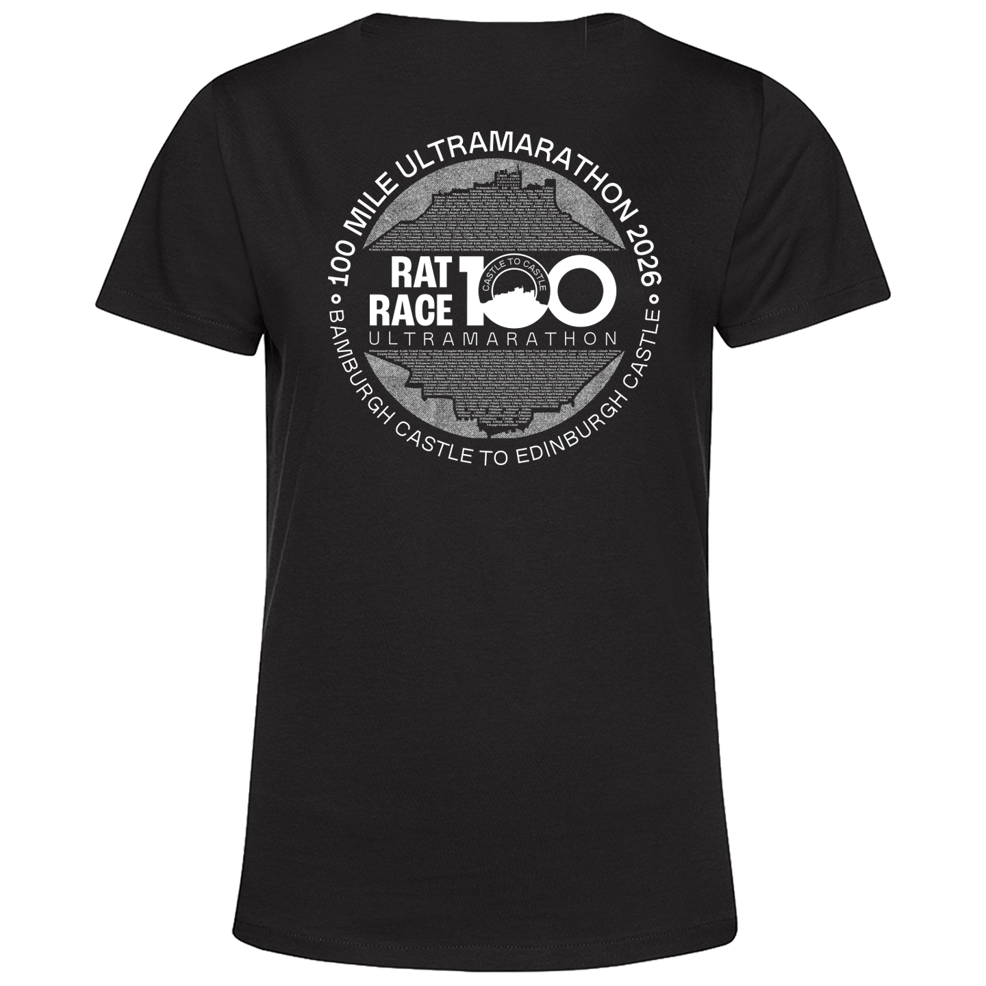 PRE-ORDER: Castle to Castle: Bamburgh to Edinburgh 2026 Legends T-Shirt - Women's Fit