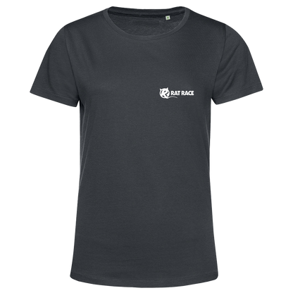 Rat Race 100 Bamburgh to Edinburgh 2025 Women's Finishers T-shirt - Grey - PRE ORDER