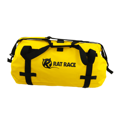 Transition 40 - Roll top 40L Waterproof Duffel Bag - Yellow/Black