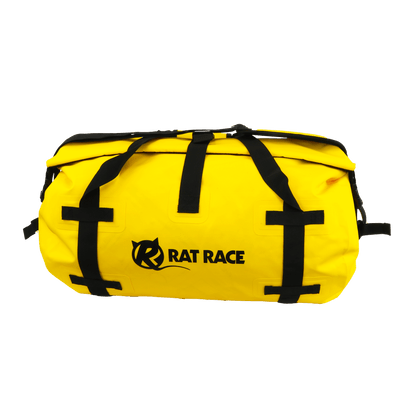 Transition 40 - Roll top 40L Waterproof Duffel Bag - Yellow/Black