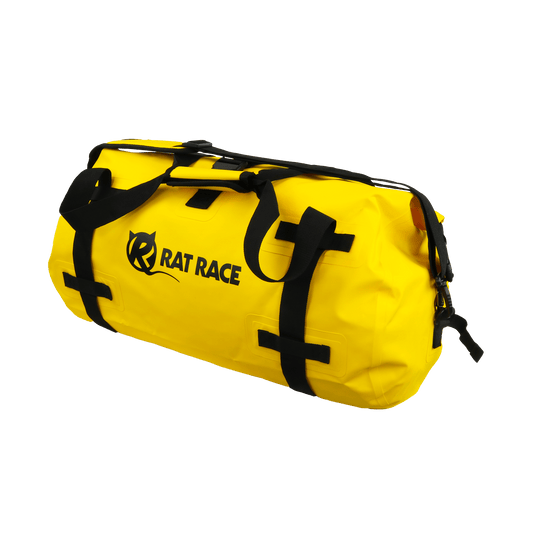 Transition 40 - Roll top 40L Waterproof Duffel Bag - Yellow/Black