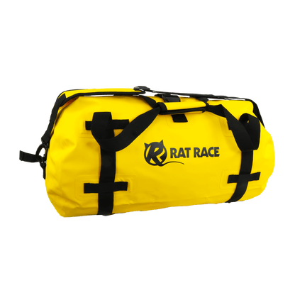 Transition 40 - Roll top 40L Waterproof Duffel Bag - Yellow/Black