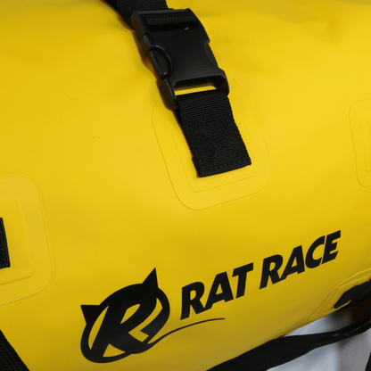 Transition 40 - Roll top 40L Waterproof Duffel Bag - Yellow/Black