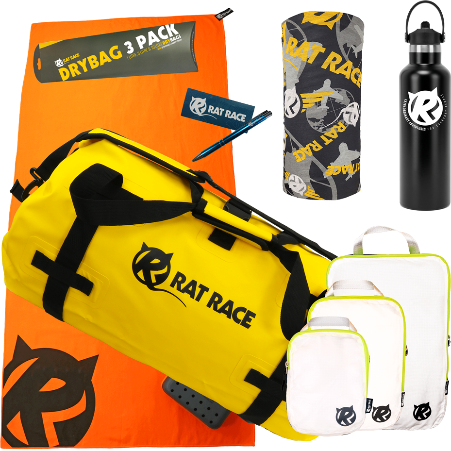 Duffle 40l Yellow Summer Bundle