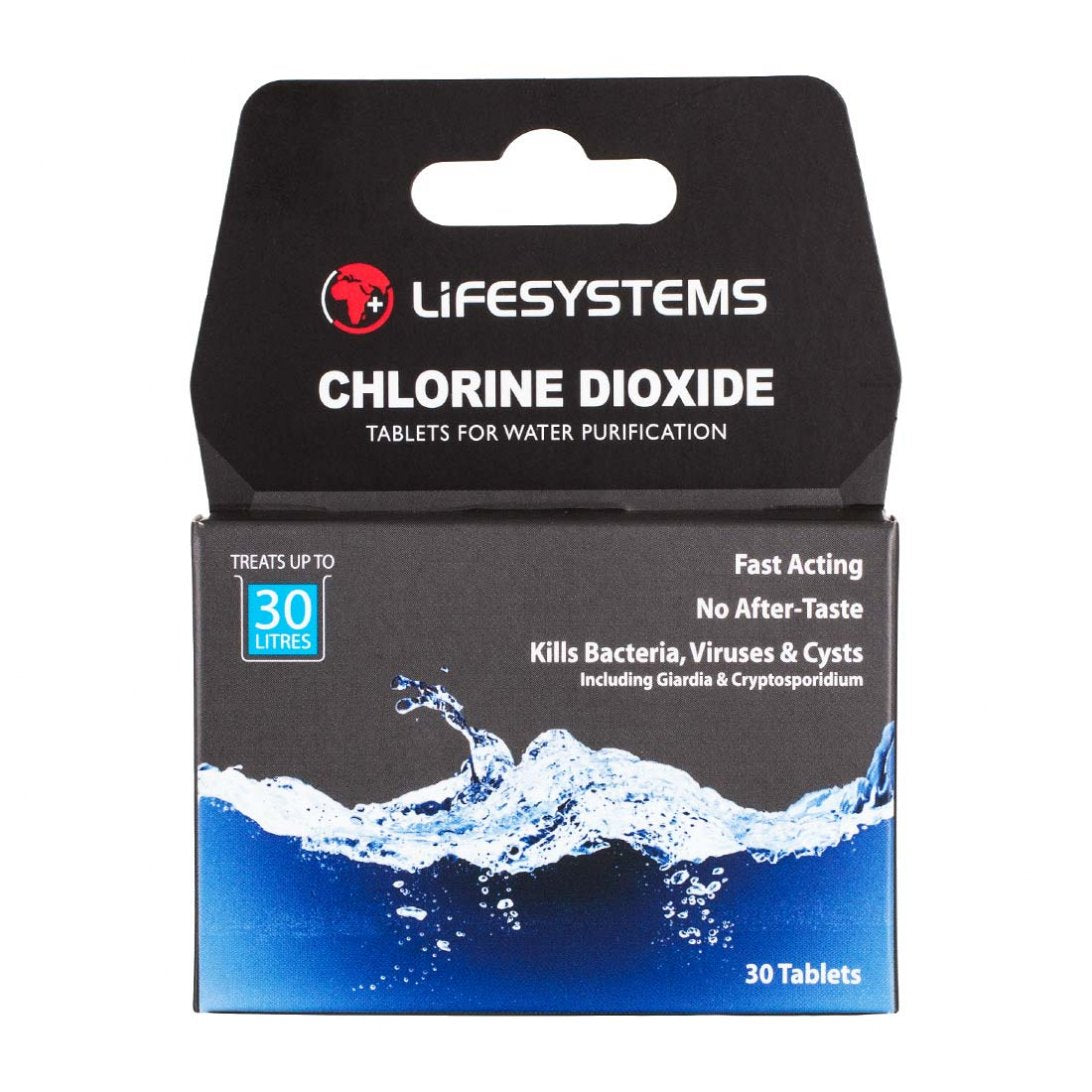 Lifesystems - Chlorine Dioxide Water Purification Tablets
