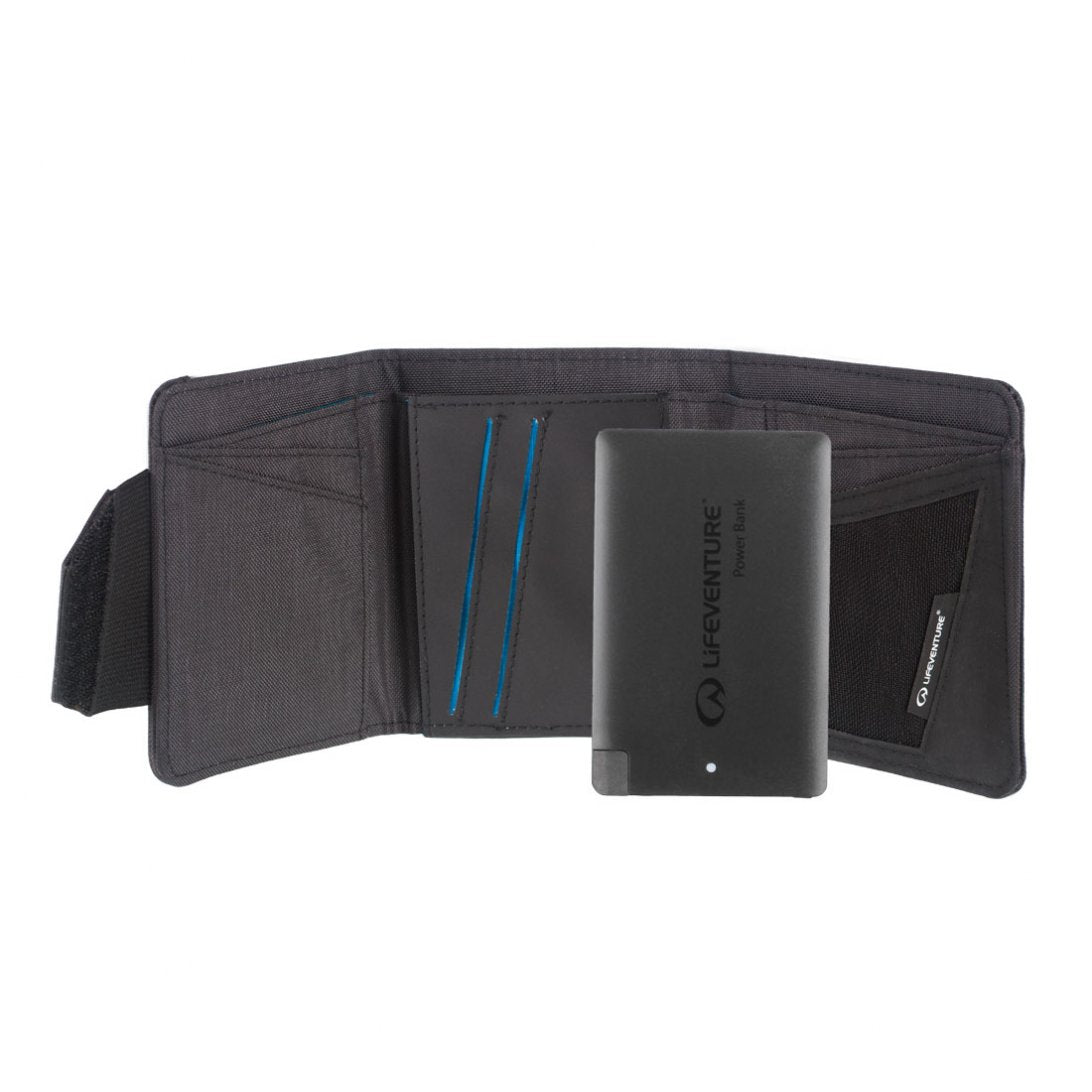 Lifeventure - RFiD Charging Wallet Recycled - Grey