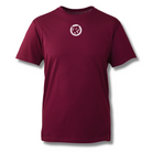 Rat Race Organic T-shirt - Burgundy - Rat Race Store