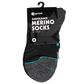 Endurance Merino Sock - Blue/Black
