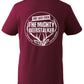 Deerstalker 2023 T-shirt - Burgundy - Clearance - March 2023 Dated