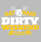 Dirty Weekend transparent Sticker - Rat Race Store