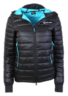 Women's Challenger Thermal Jacket - Black/Aqua - Rat Race Store