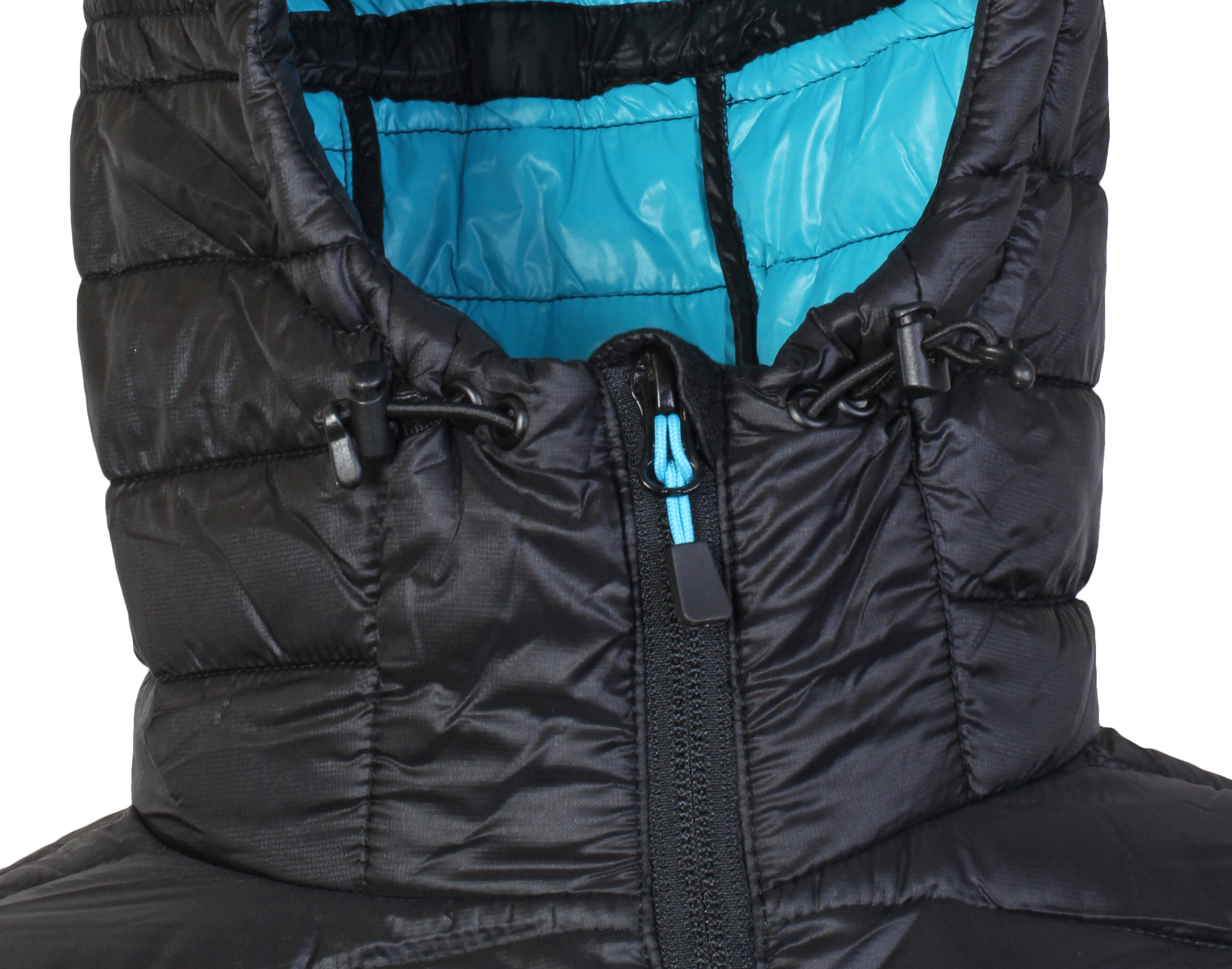 Women's Challenger Thermal Jacket - Black/Aqua - Rat Race Store