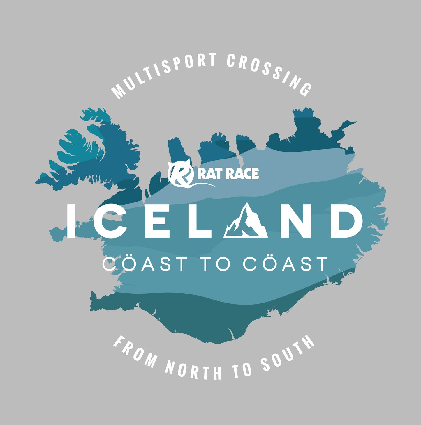 Iceland Coast to Coast Sticker