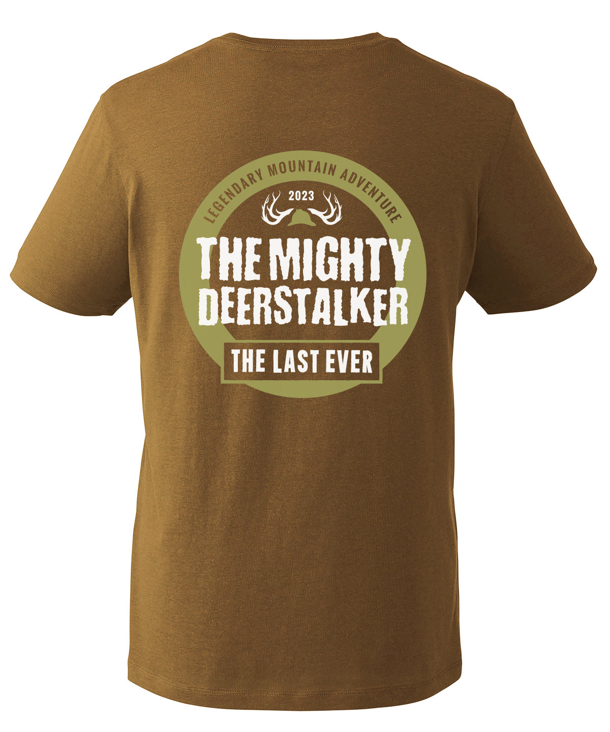 Deerstalker 2023 T-shirt - Khaki - Pre-order - Rat Race Store