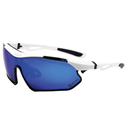 Fort Augustus Multi Sport TR90 Sunglasses - UV400 - White/Black