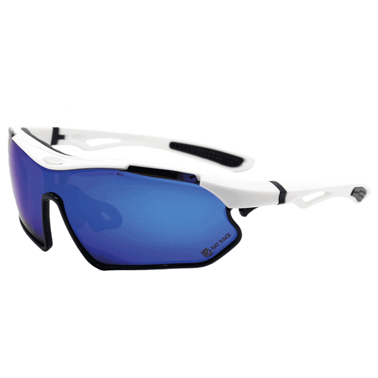 Fort Augustus Multi Sport TR90 Sunglasses - UV400 - White/Black
