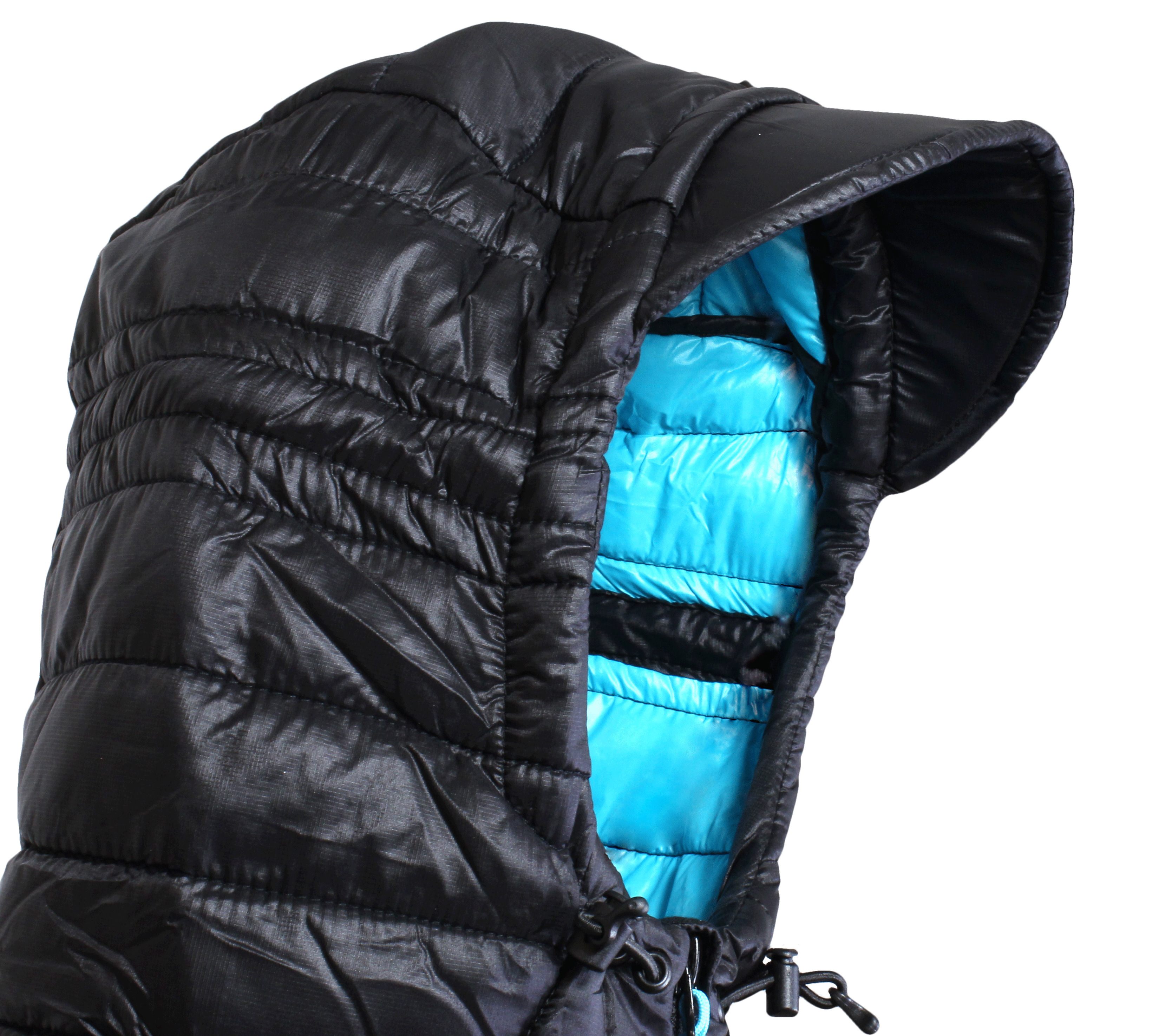 Women's Challenger Thermal Jacket - Black/Aqua - Rat Race Store