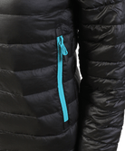 Women's Challenger Thermal Jacket - Black/Aqua - Rat Race Store