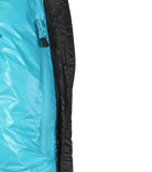 Women's Challenger Thermal Jacket - Black/Aqua - Rat Race Store