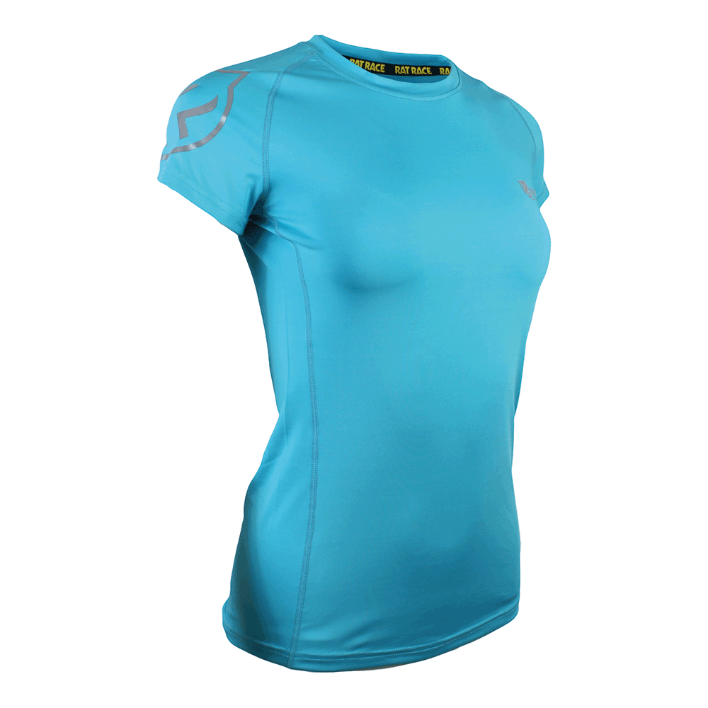 Women's Running T-Shirt - Aqua