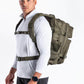 Built for Athletes Backpacks Large Army Green Gym Backpack