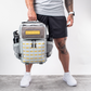 Small Grey & Yellow Backpack