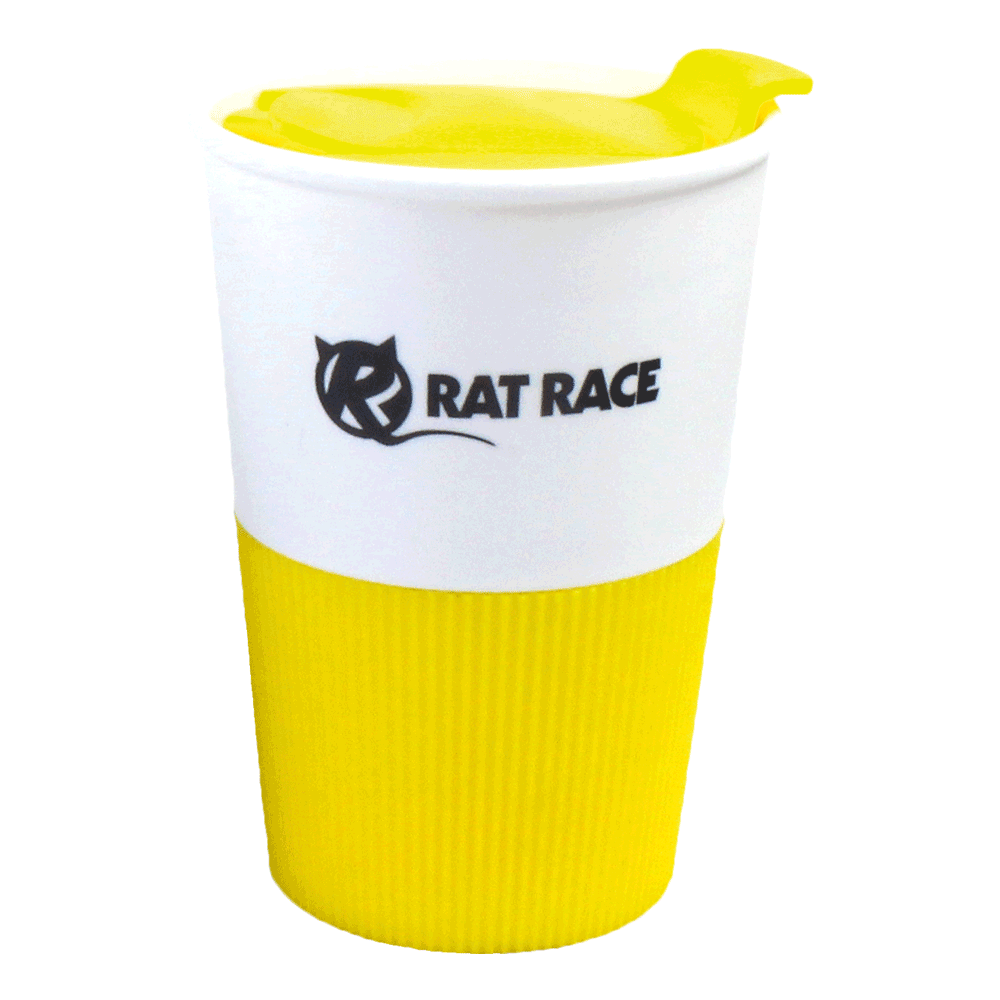 Rat Race Crew Brew - Yellow/White