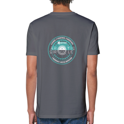 Rat Race Arctic Circle Organic Unisex Crewneck T-shirt - Grey