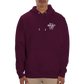 Rat Race Arctic Circle Organic Unisex Hoodie - Maroon