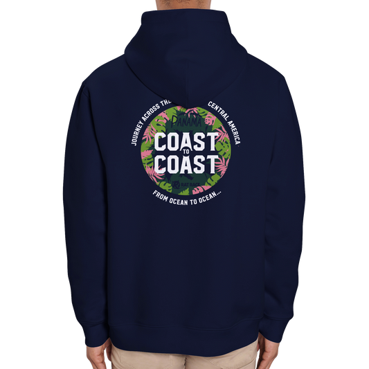 Rat Race Panama C2C Organic Unisex Hoodie - Navy